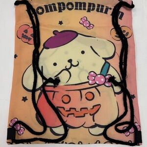 Cute Pompompurin Drawstring Bag Trick-or-Treat bag